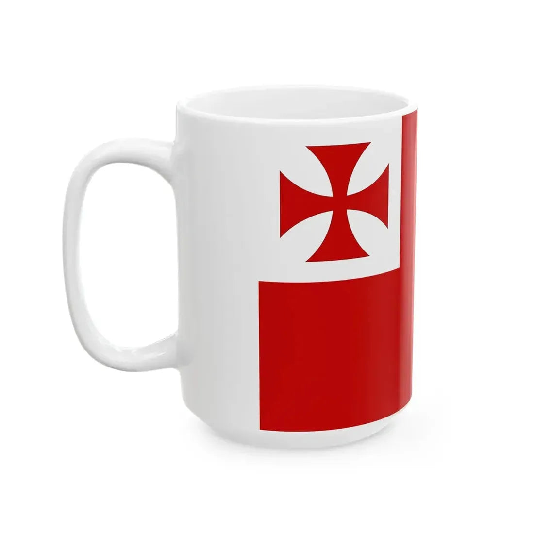 Foligno-Bandiera (Italy) White Coffee Mug - Go Mug Yourself