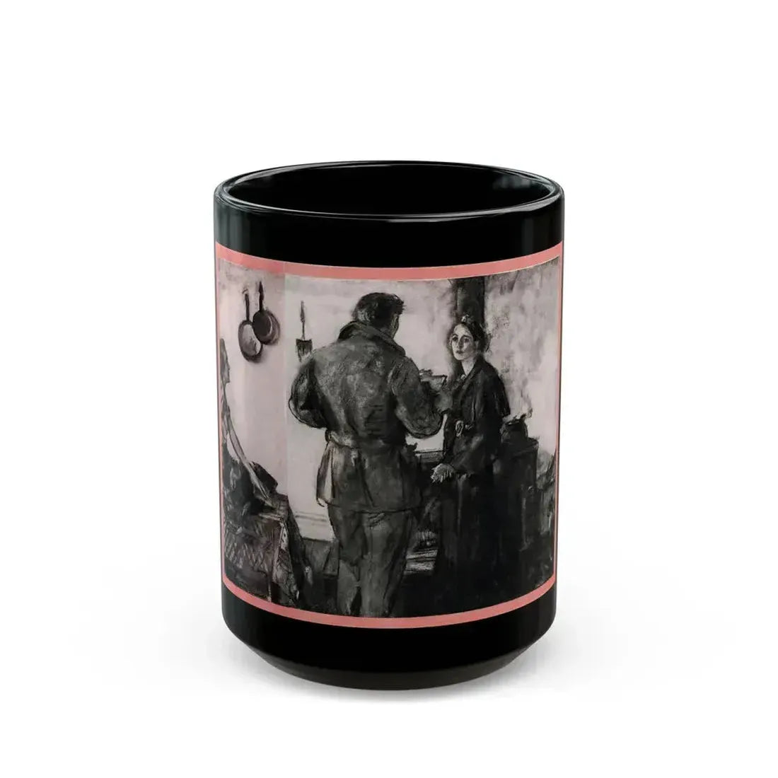 Folksong, Cosmopolitan, August 1937 - Black Coffee Mug 15oz - Go Mug Yourself