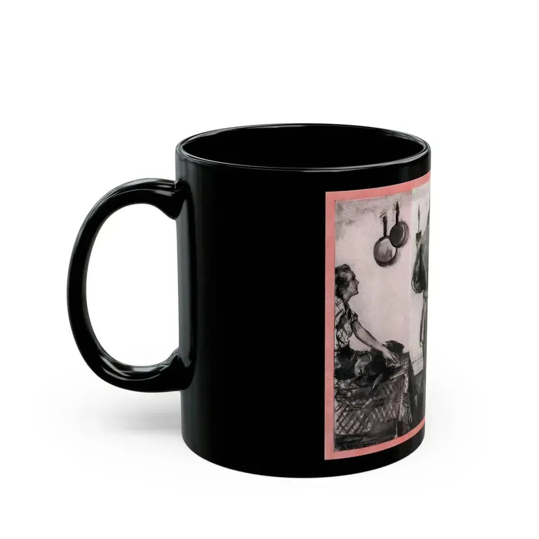 Folksong, Cosmopolitan, August 1937 - Black Coffee Mug - Go Mug Yourself