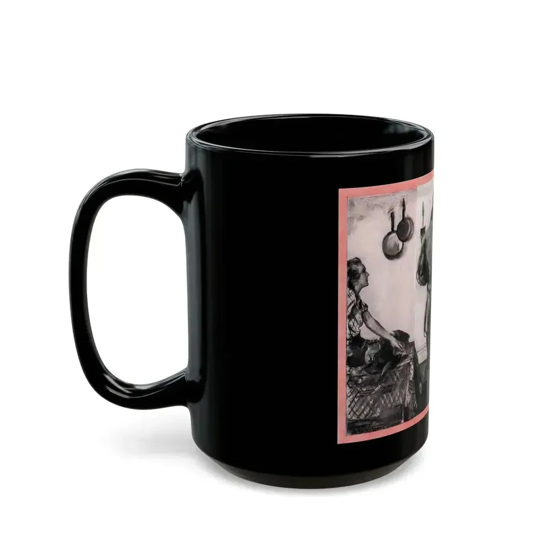 Folksong, Cosmopolitan, August 1937 - Black Coffee Mug - Go Mug Yourself