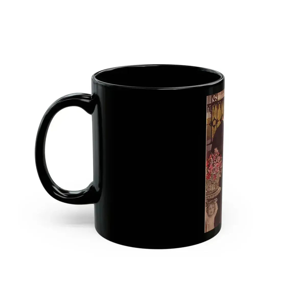 Follow Your Star (2), Cosmopolitan illustration, March 1958 - Black Coffee Mug - Go Mug Yourself