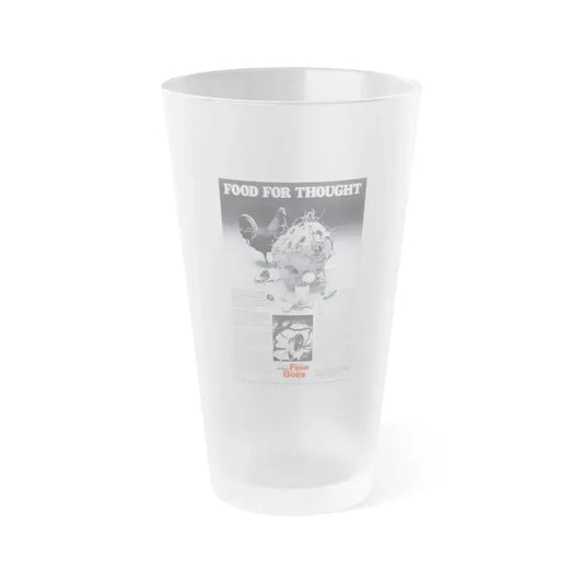 FOOD OF THE GODS (TEASER) 1976 Movie Poster - Frosted Pint Glass 16oz 16oz Frosted - Go Mug Yourself