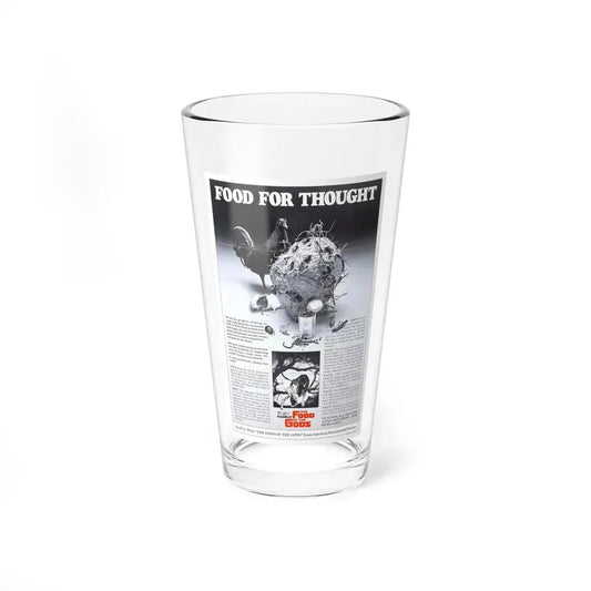 FOOD OF THE GODS (TEASER) 1976 Movie Poster - Pint Glass 16oz 16oz - Go Mug Yourself