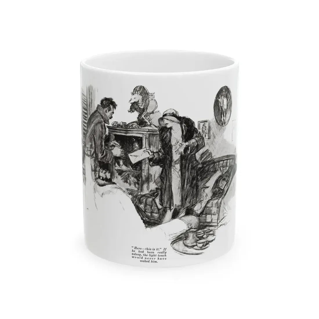 Fool Errant, Liberty magazine, June 1, 1929 - White Coffee Mug 11oz - Go Mug Yourself