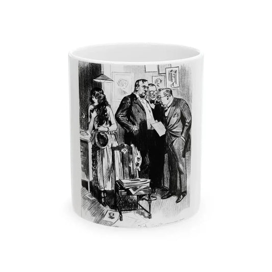 Fool's Gold (1), Screenland, July 1923 - White Coffee Mug 11oz - Go Mug Yourself
