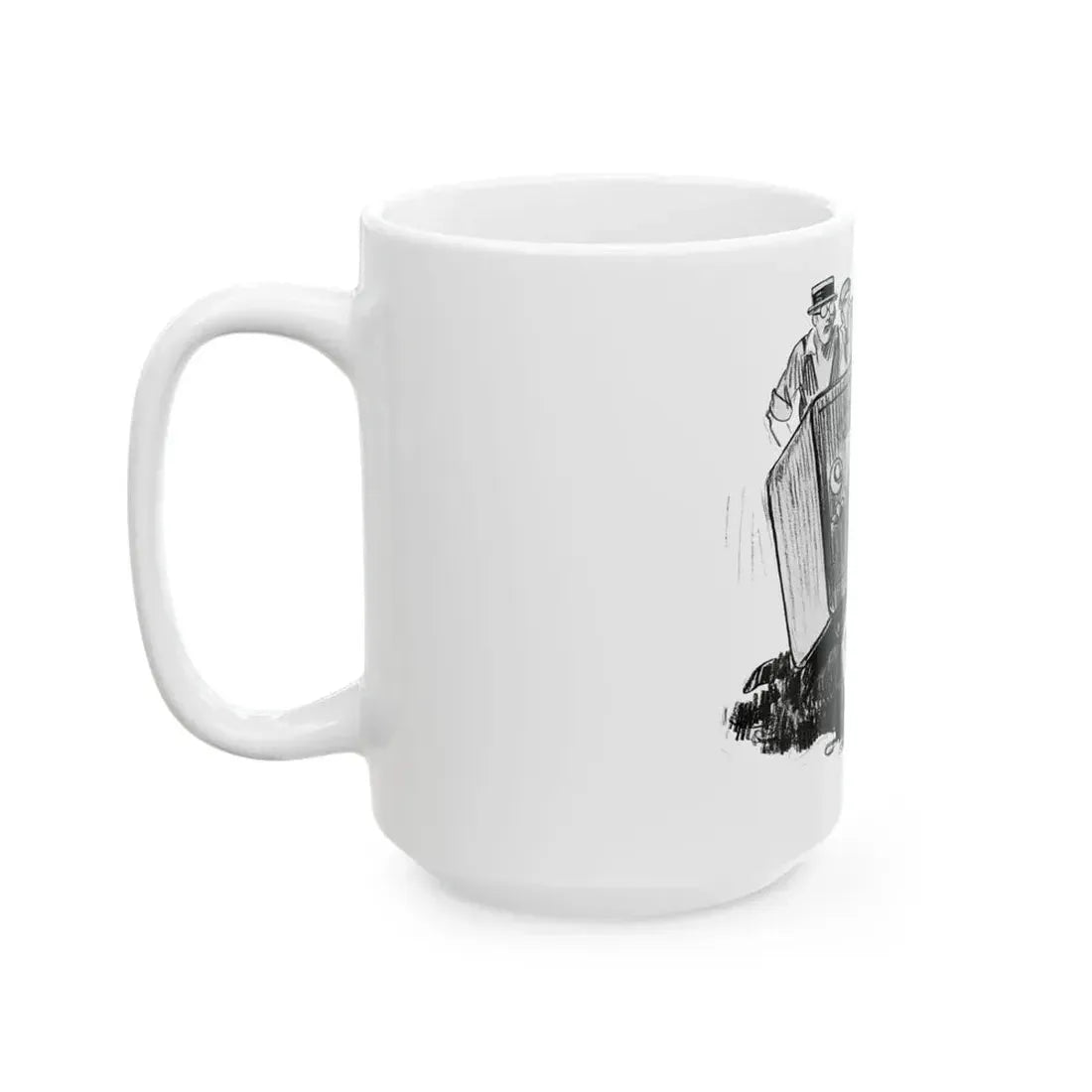 Fool's Gold (2), Screenland, August 1923 - White Coffee Mug - Go Mug Yourself