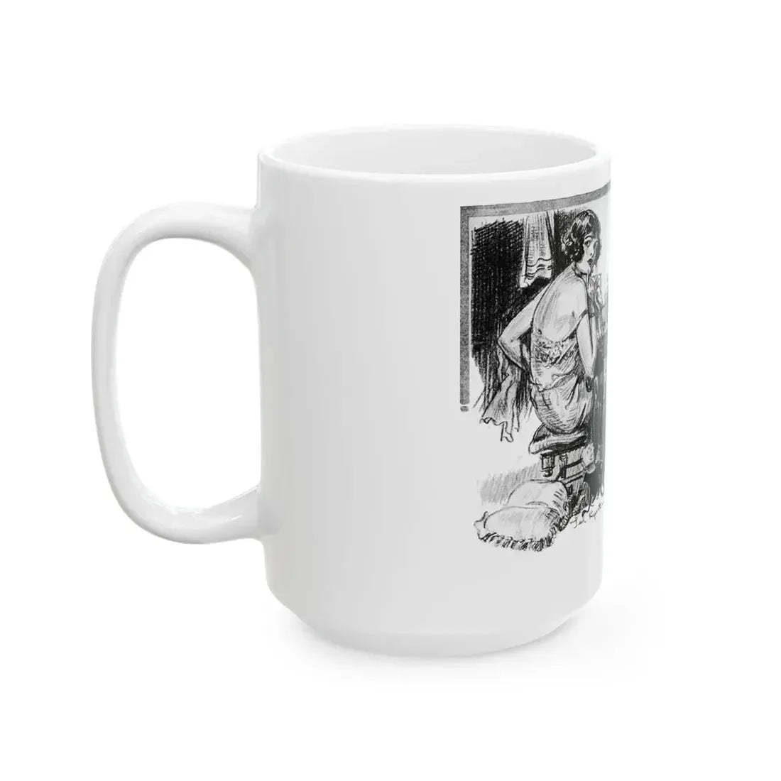 Fool's Gold (3), Screenland, August 1923 - White Coffee Mug - Go Mug Yourself