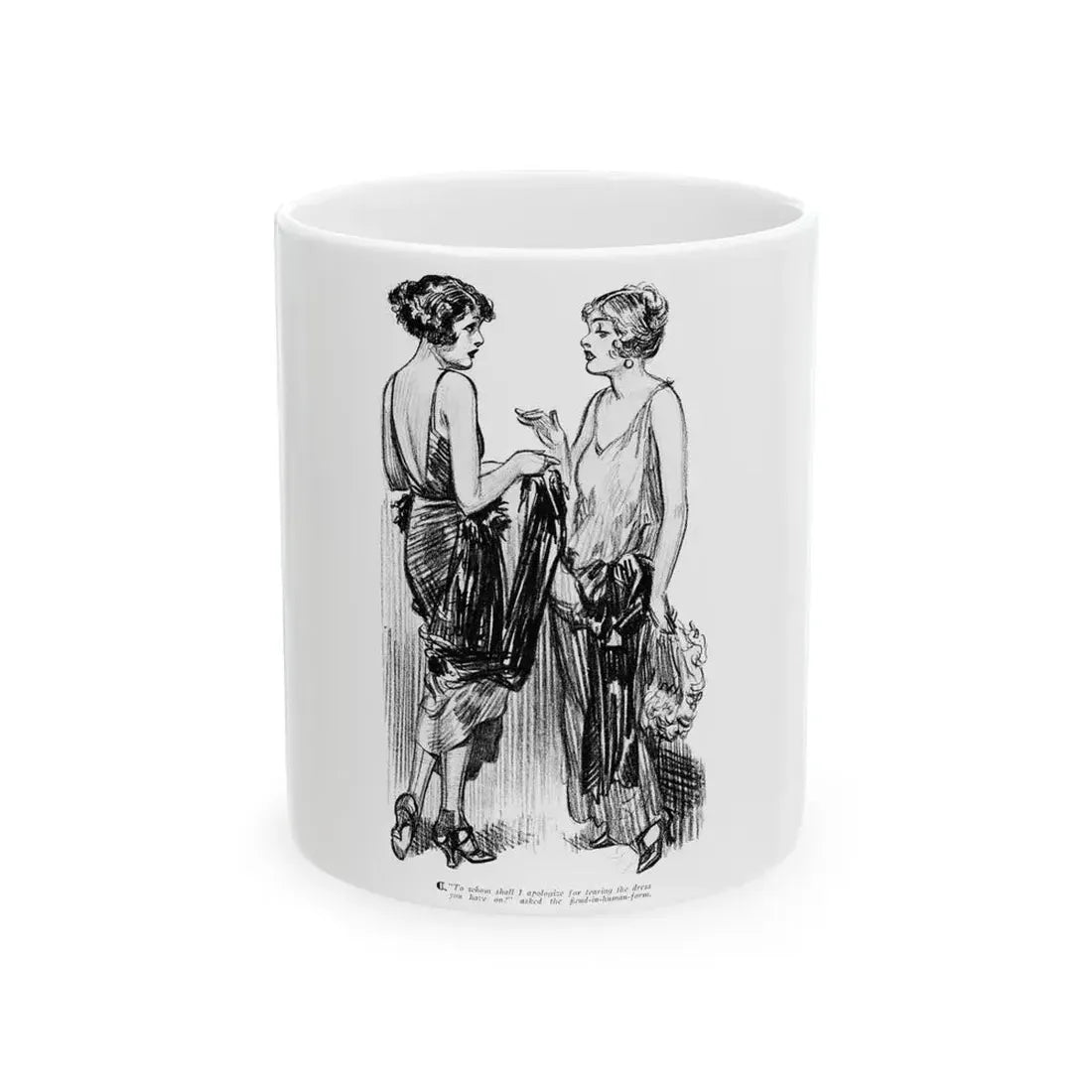 Fool's Gold (5), Screenland, September 1923 - White Coffee Mug 11oz - Go Mug Yourself
