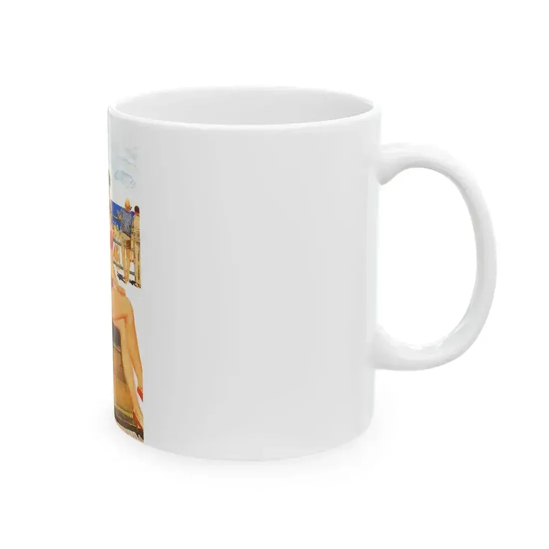 Fool Your Friends, Esquire, September 1949 - White Coffee Mug - Go Mug Yourself