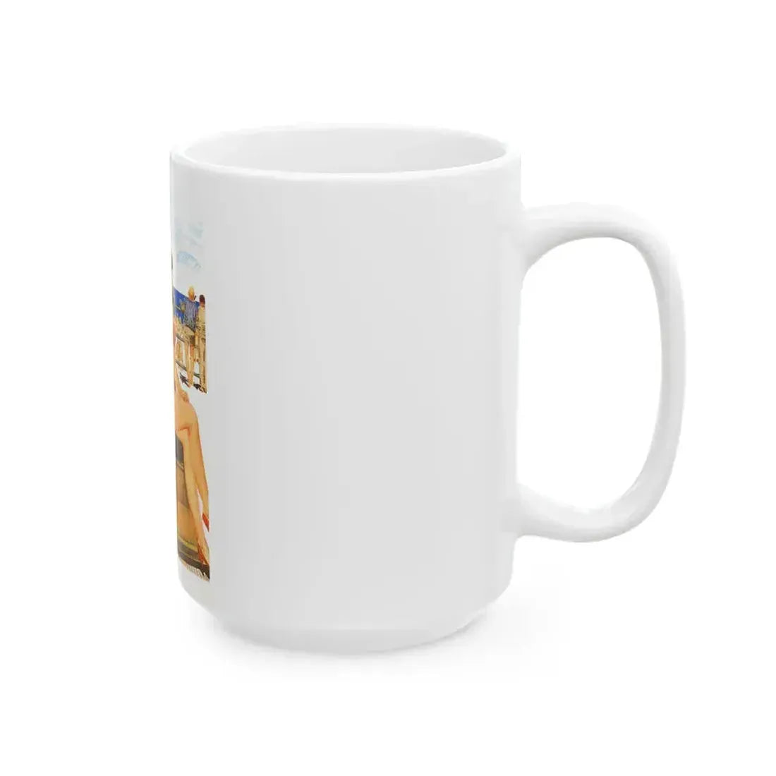 Fool Your Friends, Esquire, September 1949 - White Coffee Mug - Go Mug Yourself