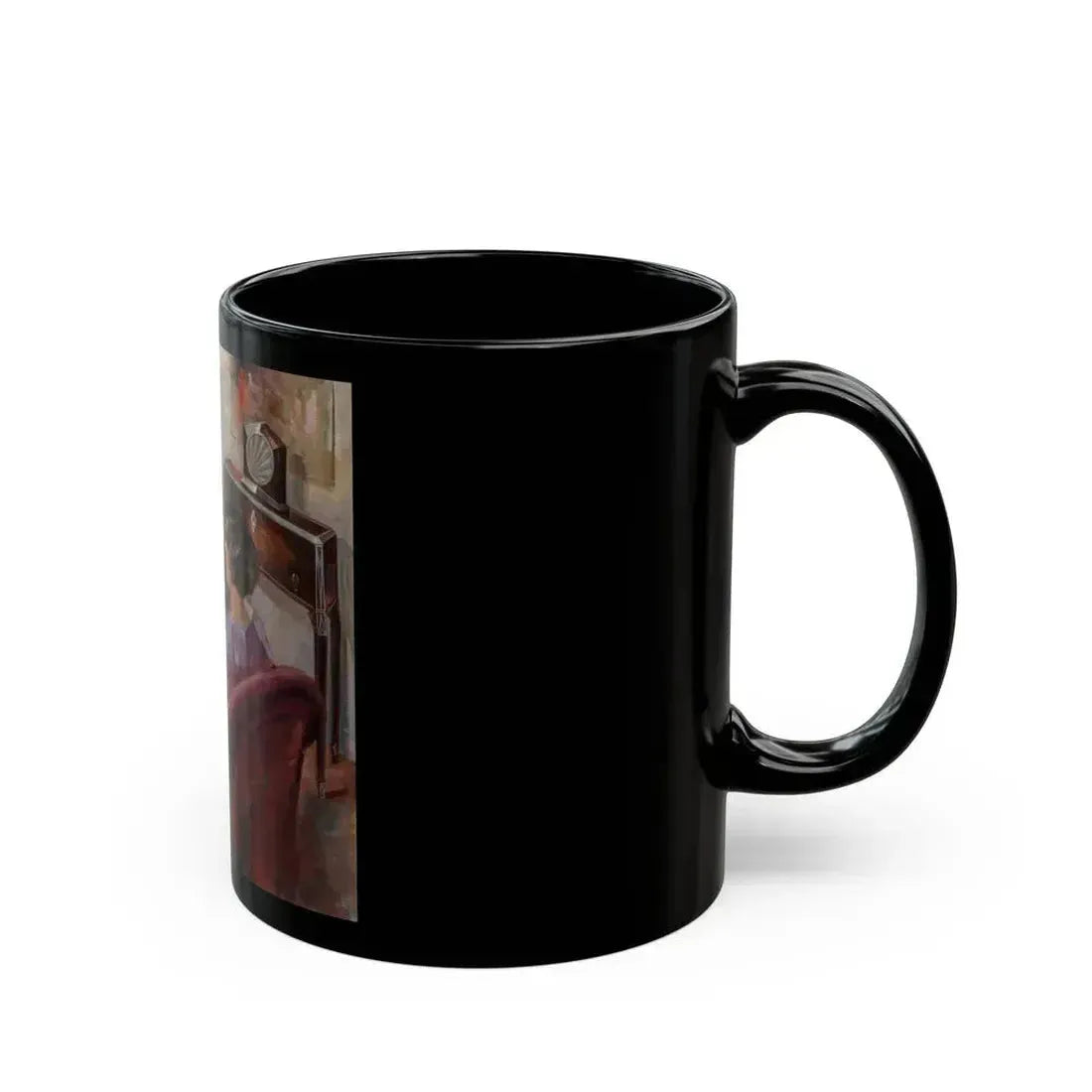 Football Game, possible radio advertisement - Black Coffee Mug - Go Mug Yourself