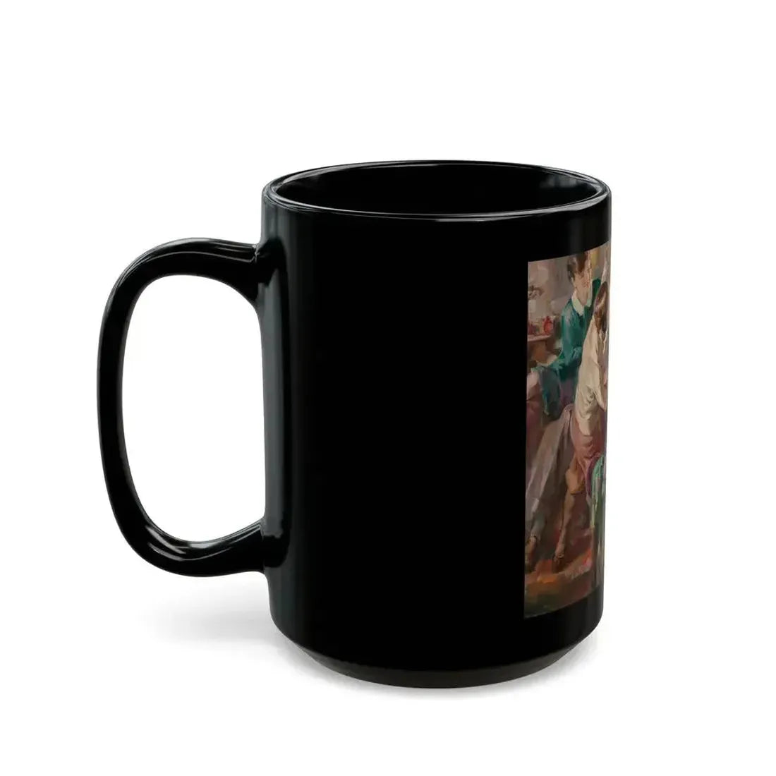 Football Game, possible radio advertisement - Black Coffee Mug - Go Mug Yourself