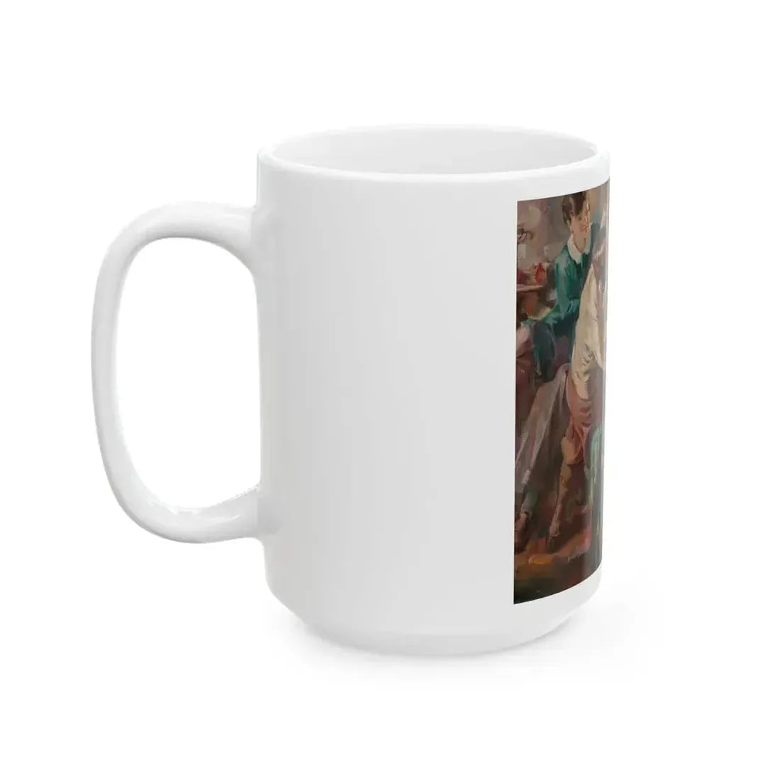 Football Game, possible radio advertisement - White Coffee Mug - Go Mug Yourself