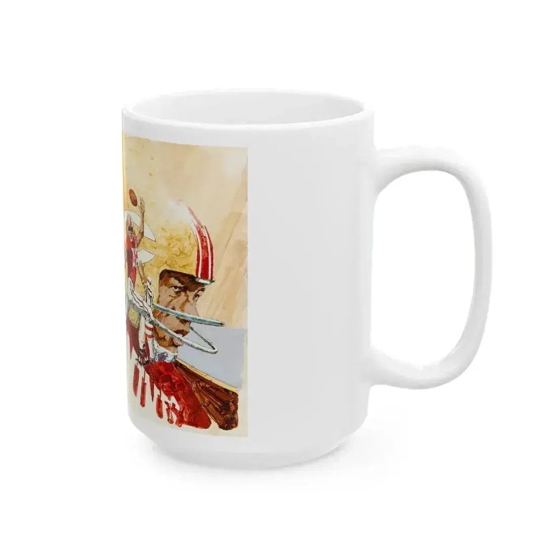 Football Montages - White Coffee Mug - Go Mug Yourself