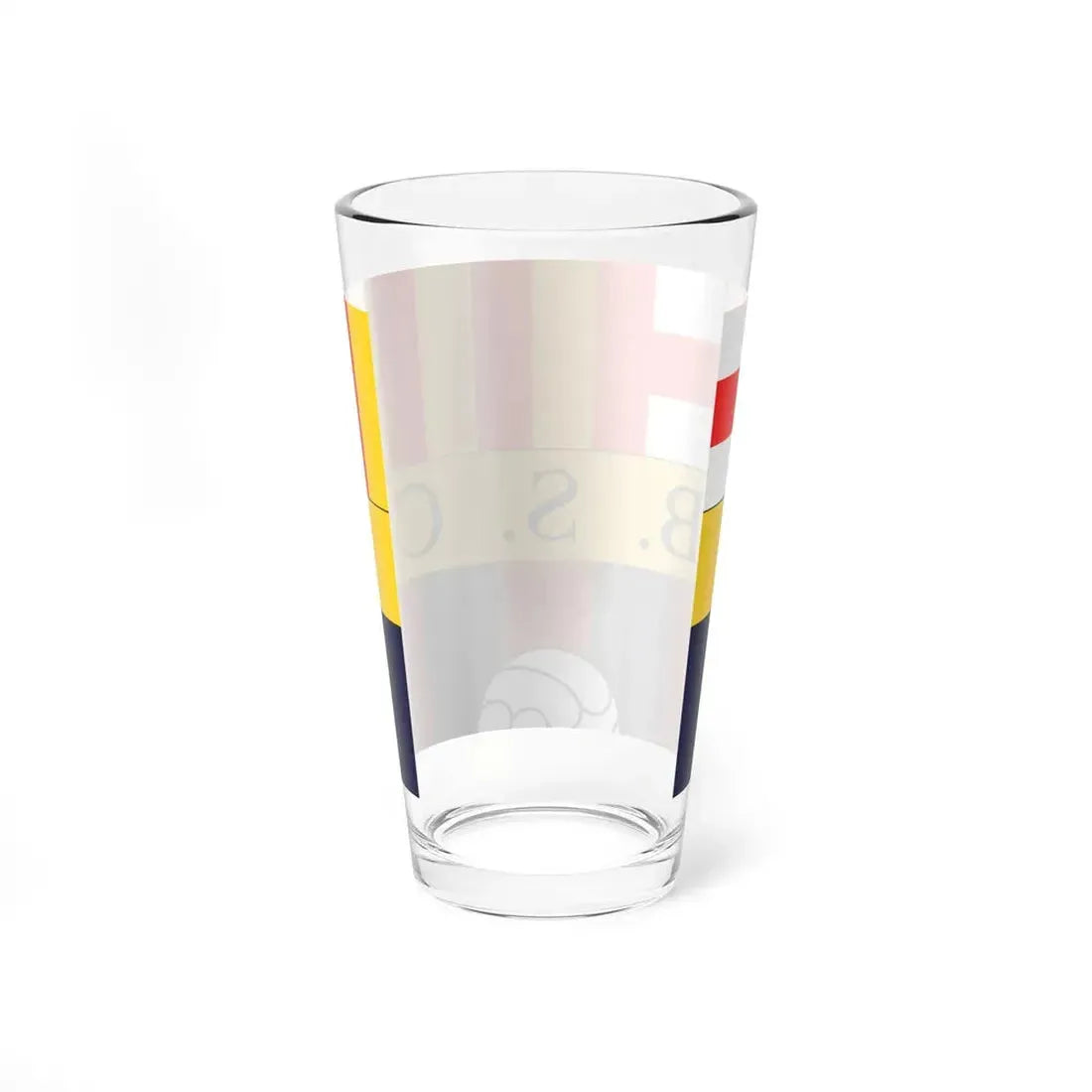 Football of Ecuador - Barcelona SC icon (Ecuador) Pint Glass 16oz - Go Mug Yourself