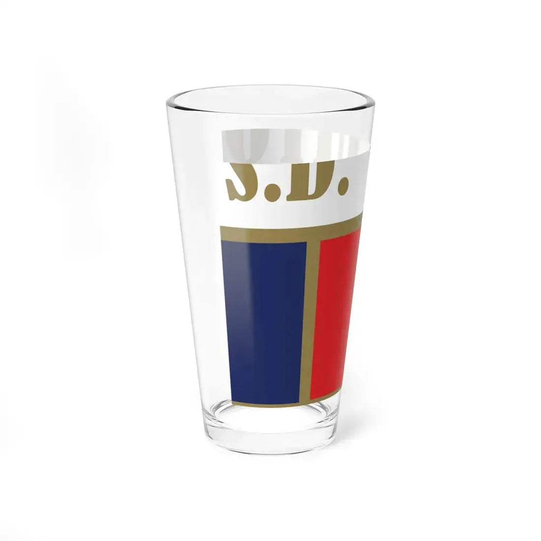 Football of Ecuador - Deportivo Quito icon (Ecuador) Pint Glass 16oz - Go Mug Yourself