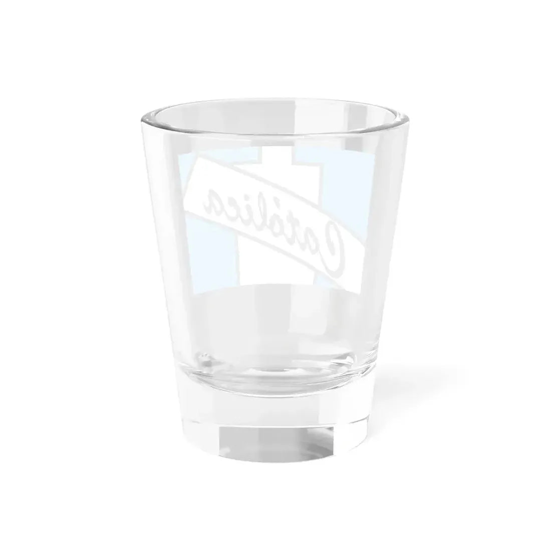 Football of Ecuador - Universidad Católica icon (Ecuador) Shot Glass 1.5oz - Go Mug Yourself