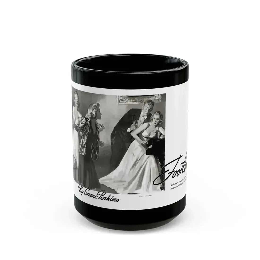 Footloose (Pt. 1), Liberty, May 31, 1941 - Black Coffee Mug 15oz - Go Mug Yourself