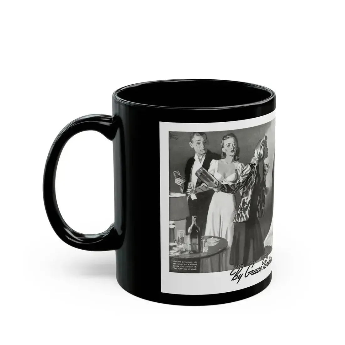 Footloose (Pt. 1), Liberty, May 31, 1941 - Black Coffee Mug - Go Mug Yourself