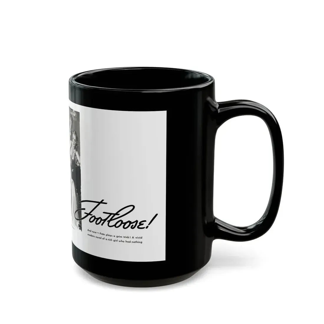 Footloose (Pt. 1), Liberty, May 31, 1941 - Black Coffee Mug - Go Mug Yourself