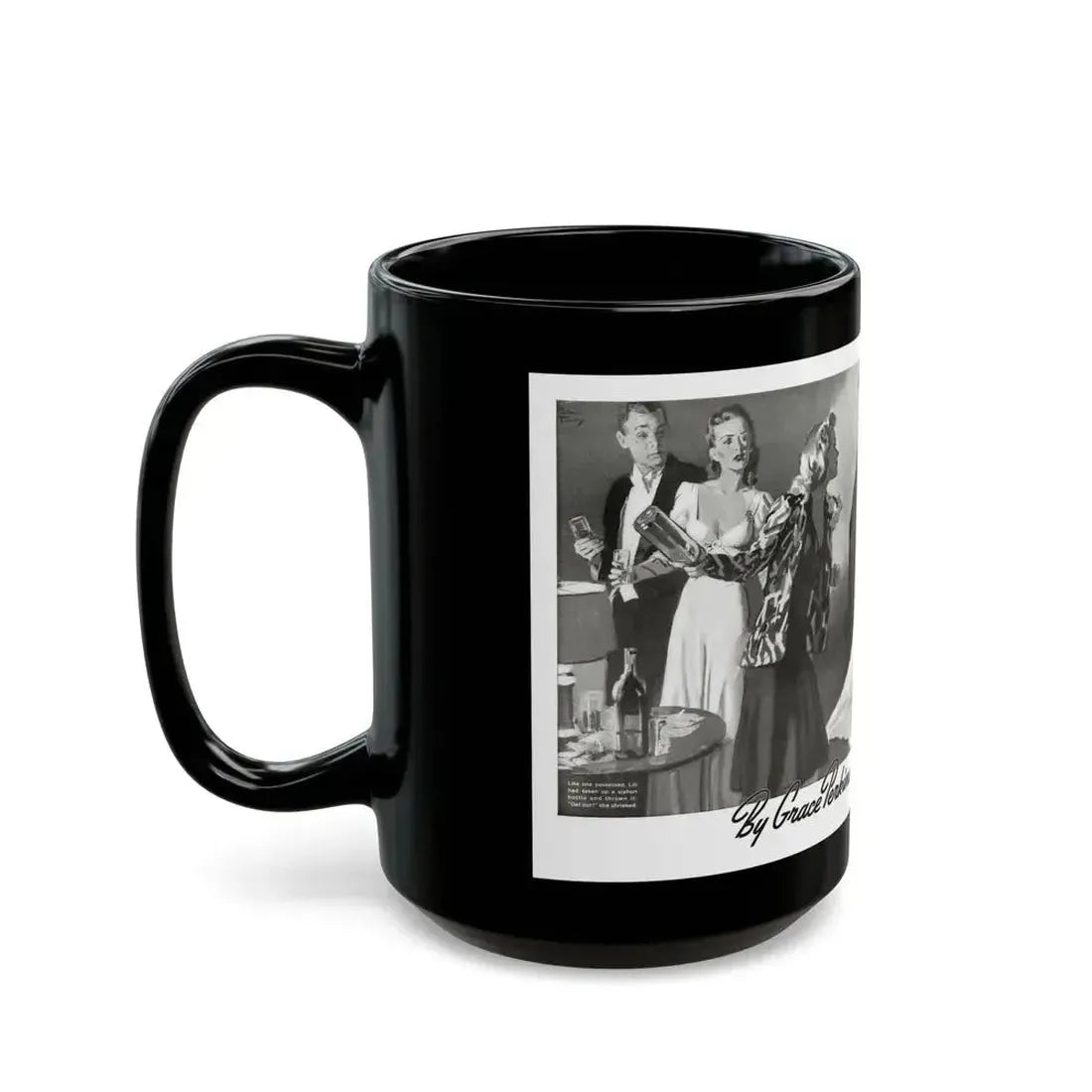 Footloose (Pt. 1), Liberty, May 31, 1941 - Black Coffee Mug - Go Mug Yourself