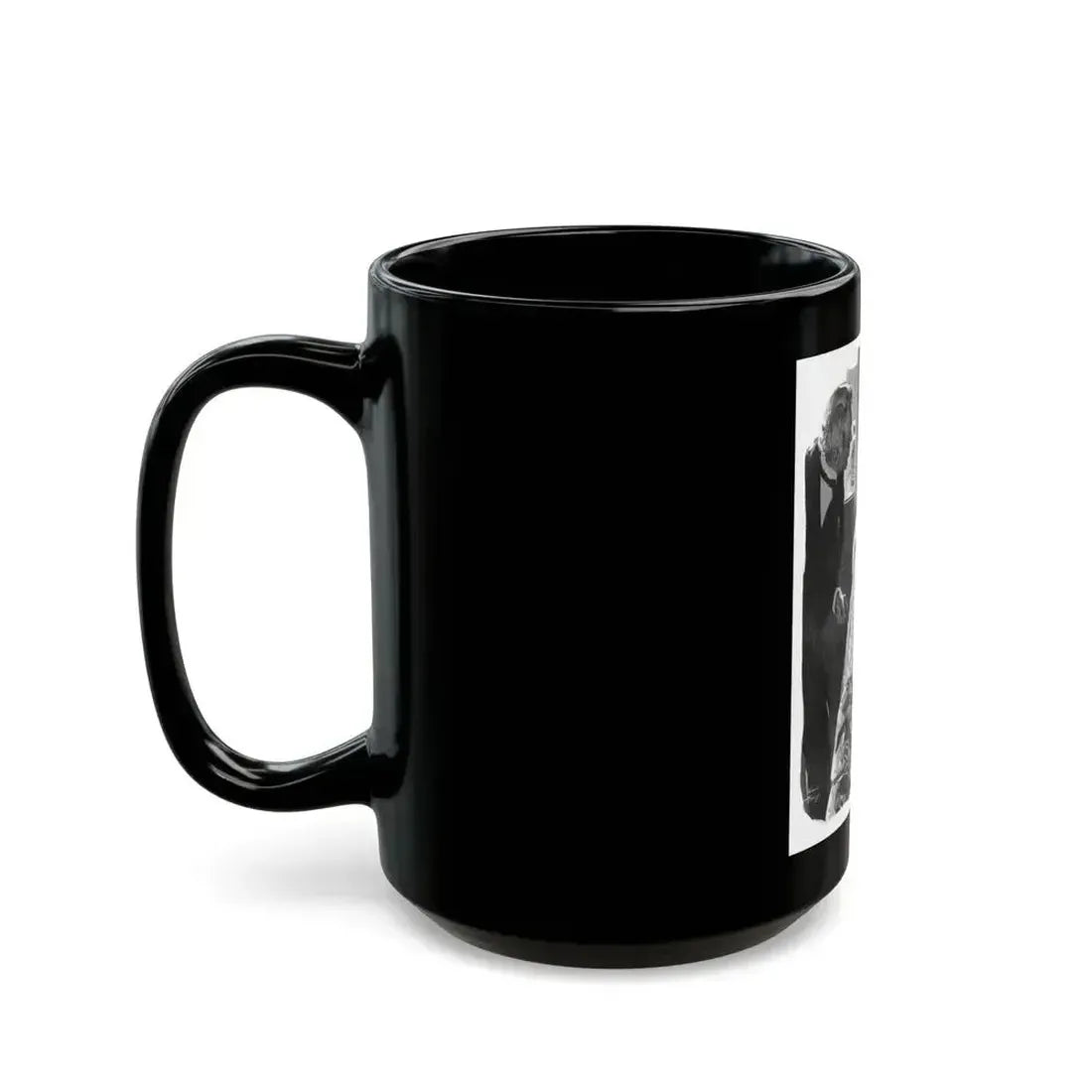 Footloose (Pt. 2), Liberty magazine, June 7, 1941 - Black Coffee Mug - Go Mug Yourself