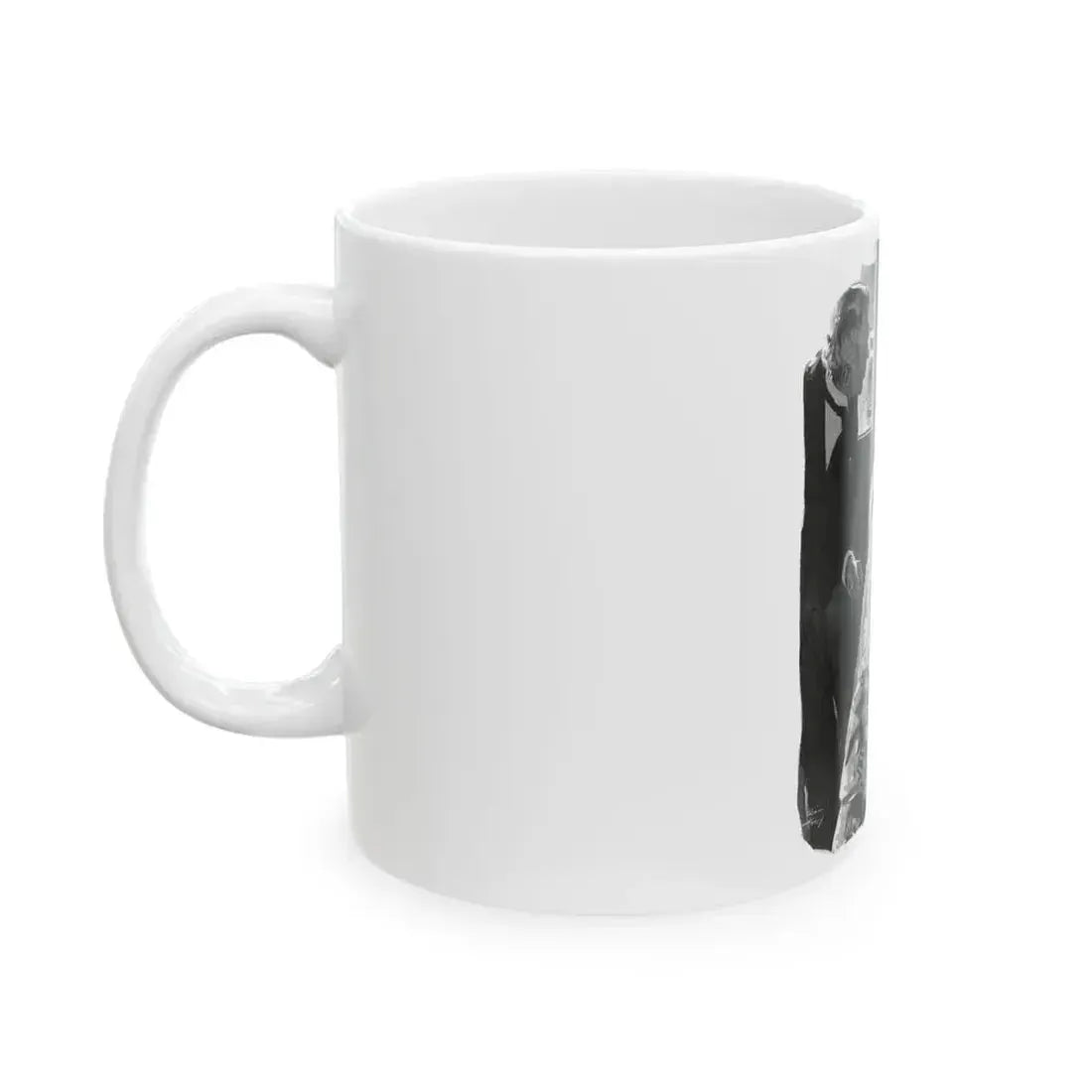 Footloose (Pt. 2), Liberty magazine, June 7, 1941 - White Coffee Mug - Go Mug Yourself