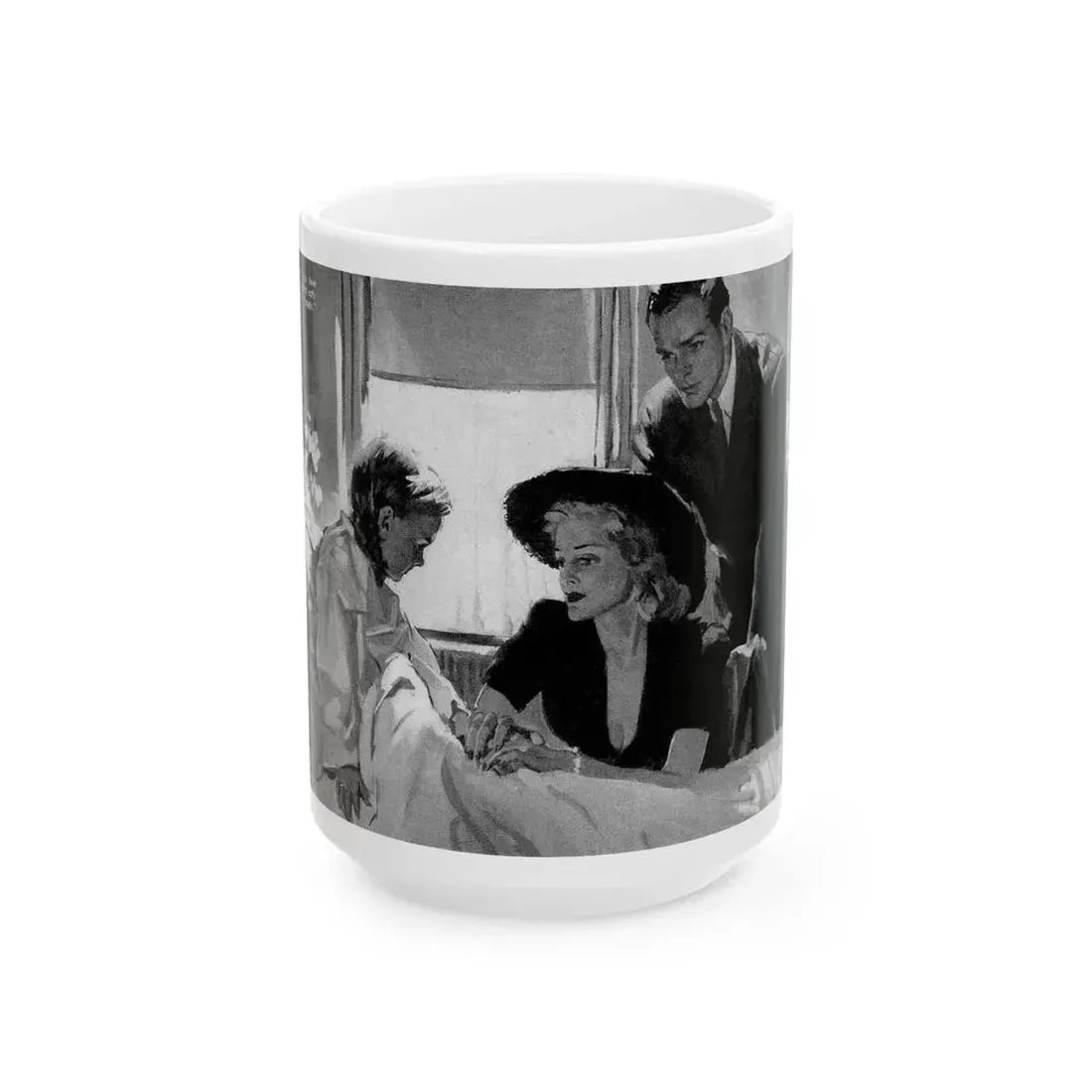 Footloose (Pt. 3), Liberty magazine, June 14, 1941 - White Coffee Mug 15oz - Go Mug Yourself