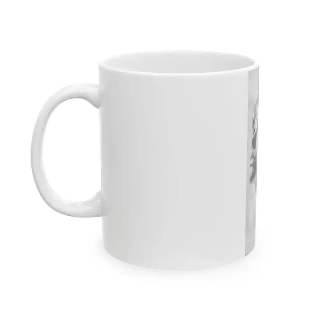 Footsteps in the Dark by Margaret Blake, Woman magazine, 1966 - White Coffee Mug - Go Mug Yourself