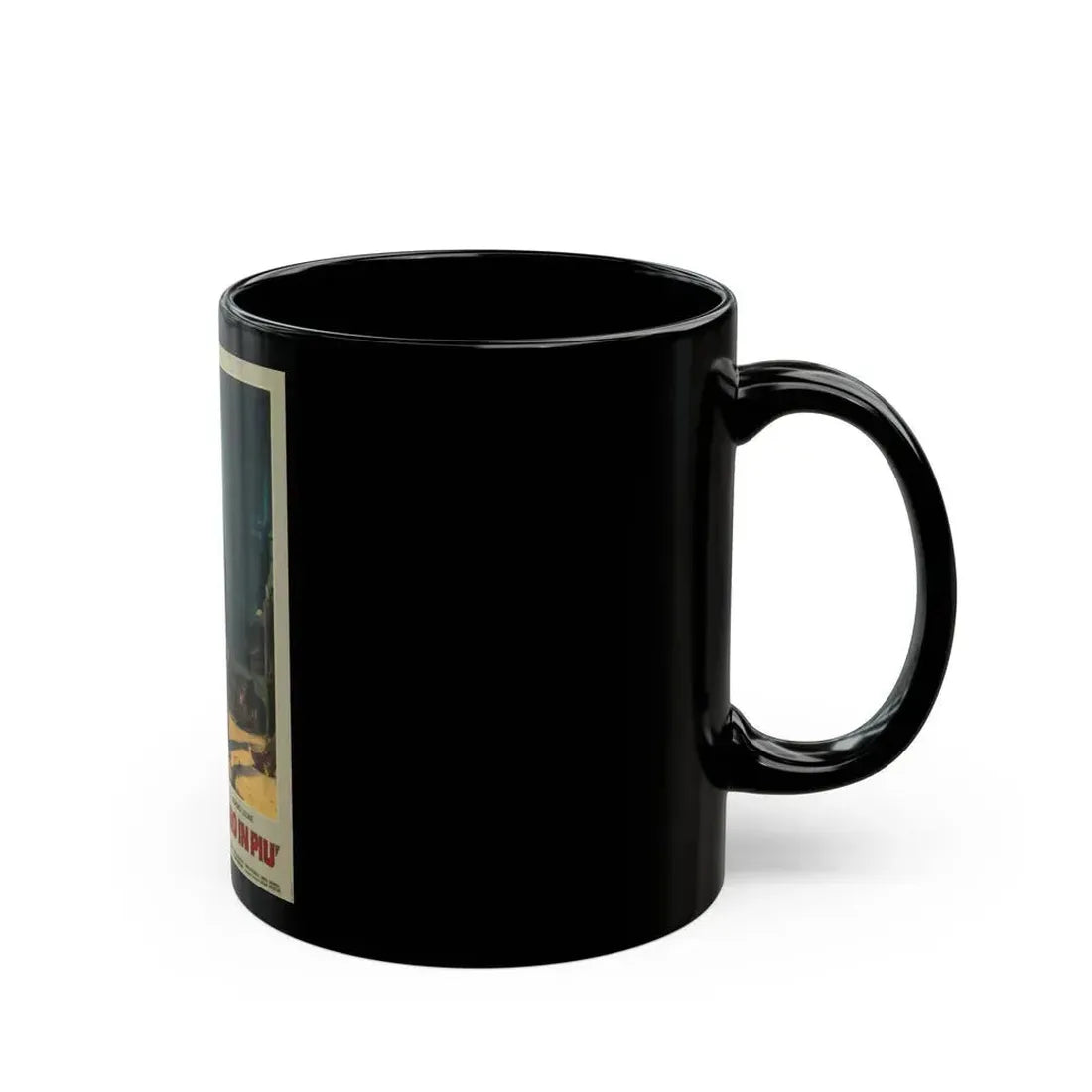 FOR A FEW DOLLARS MORE 1965 Movie Poster - Black Coffee Mug - Go Mug Yourself