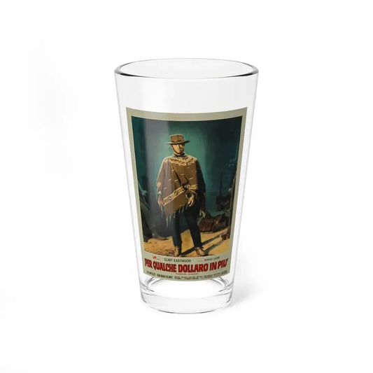 FOR A FEW DOLLARS MORE 1965 Movie Poster - Pint Glass 16oz 16oz - Go Mug Yourself