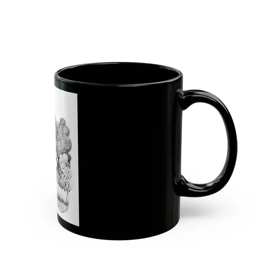 For a gardening article, 1973 - Black Coffee Mug - Go Mug Yourself