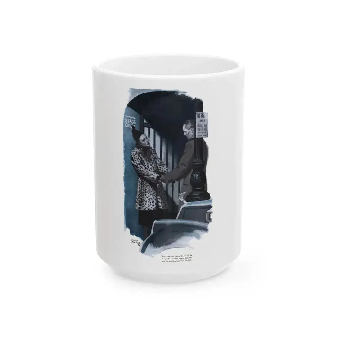 For All of Our Lives, McCall's magazine, June 1938 - White Coffee Mug 15oz - Go Mug Yourself