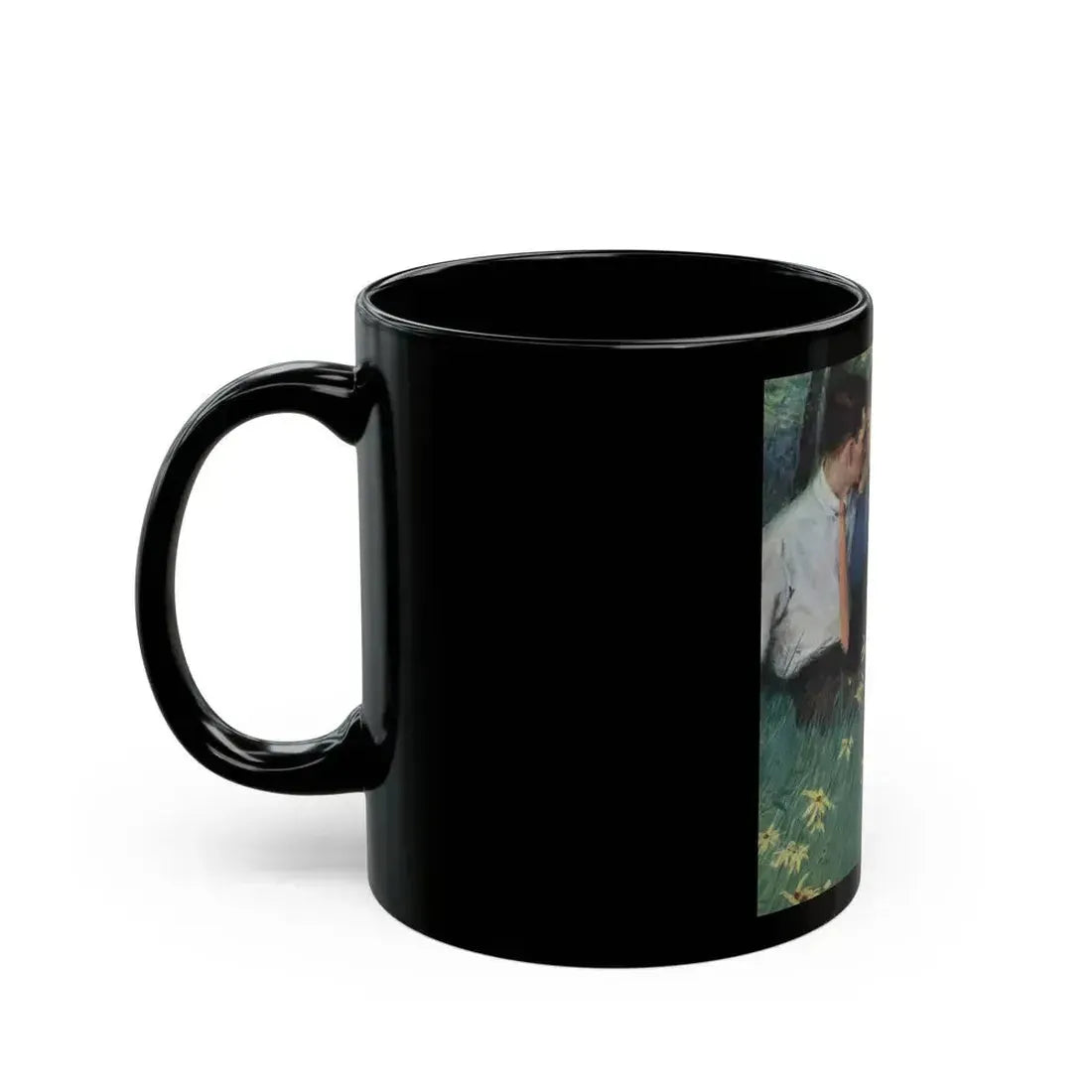 For Better and For Worse, Cosmopolitan, July 1957 - Black Coffee Mug - Go Mug Yourself