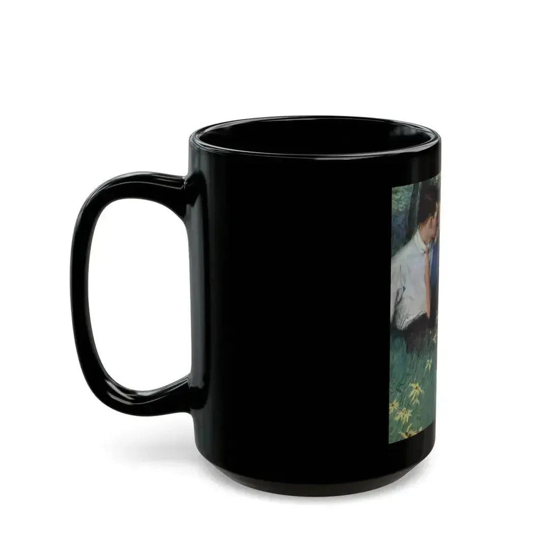 For Better and For Worse, Cosmopolitan, July 1957 - Black Coffee Mug - Go Mug Yourself