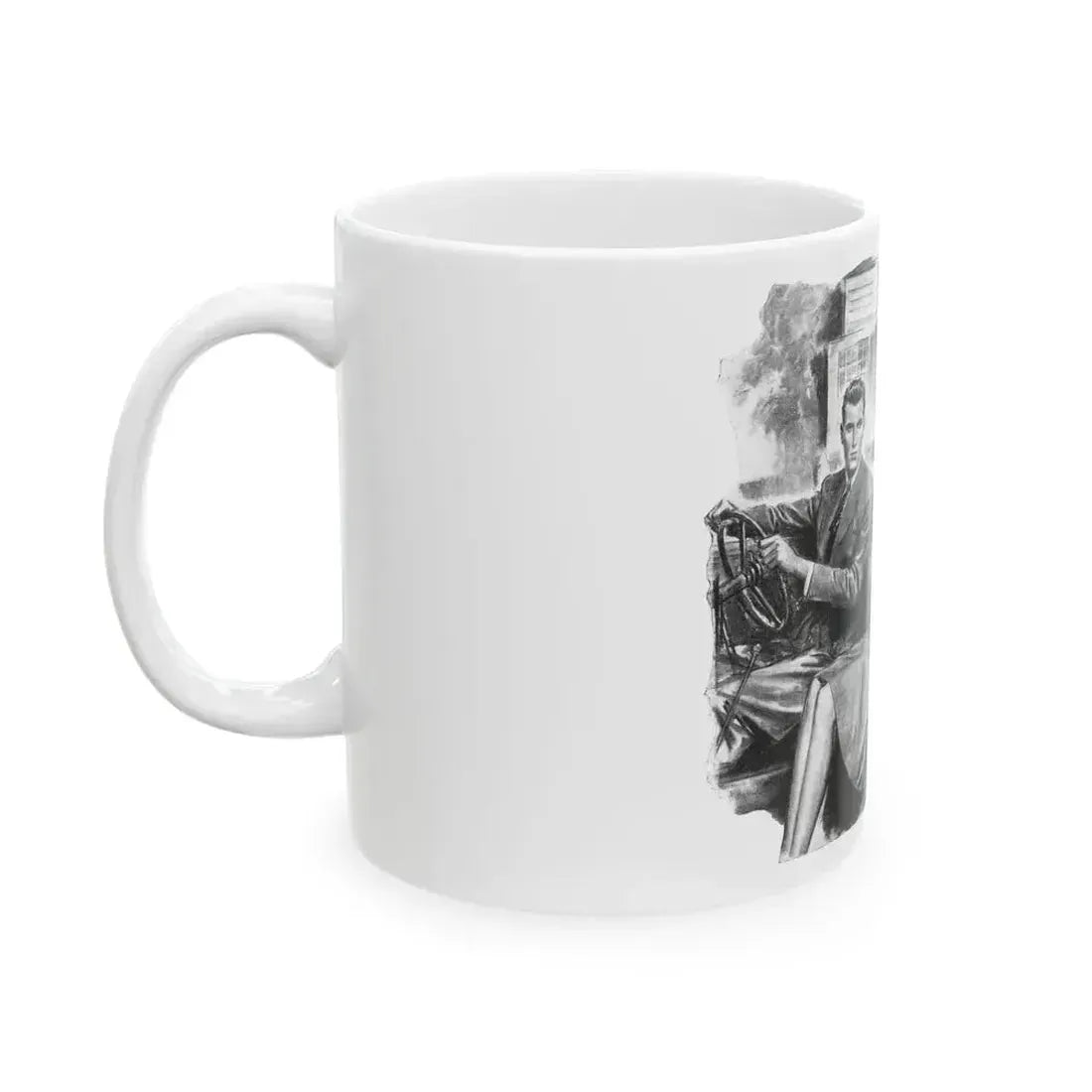 For Just A Few Photographs by Grace Elliott Taylor, Woman And Home, 1944 - White Coffee Mug - Go Mug Yourself