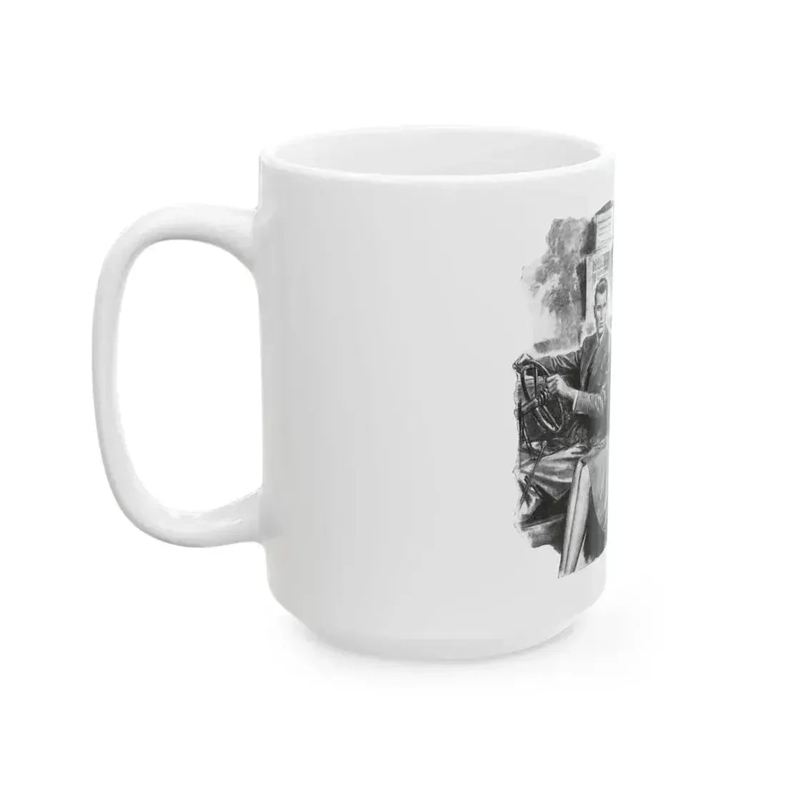 For Just A Few Photographs by Grace Elliott Taylor, Woman And Home, 1944 - White Coffee Mug - Go Mug Yourself