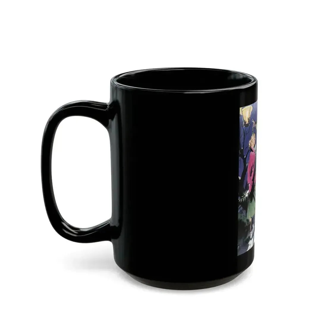 For Karen, Woman's Day, December 1950 - Black Coffee Mug - Go Mug Yourself