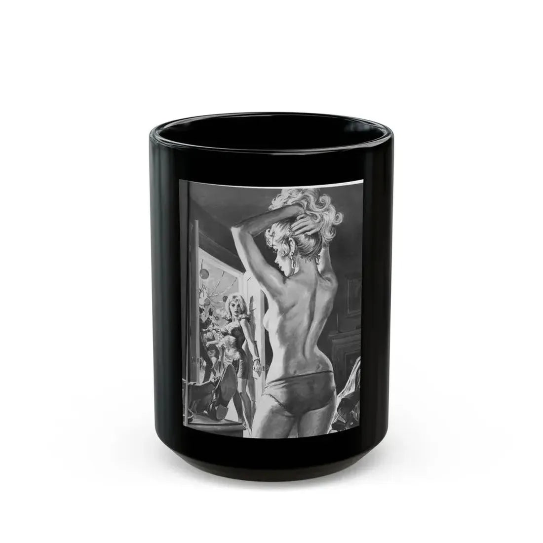 For-Men-Only-December-1968 - Black Coffee Mug 15oz - Go Mug Yourself
