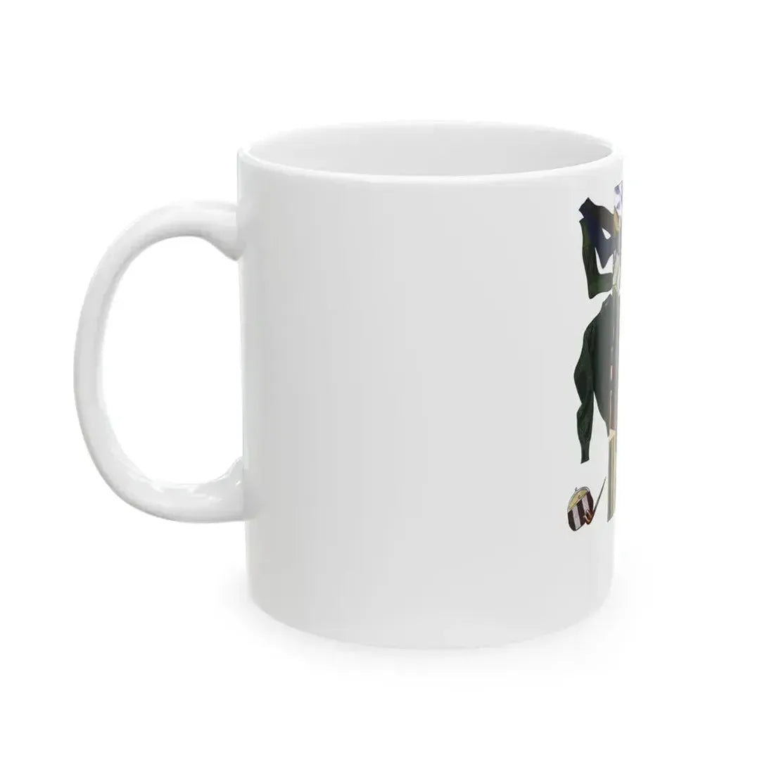 For Motoring Or General Country..., Esquire, January 1934 - White Coffee Mug - Go Mug Yourself