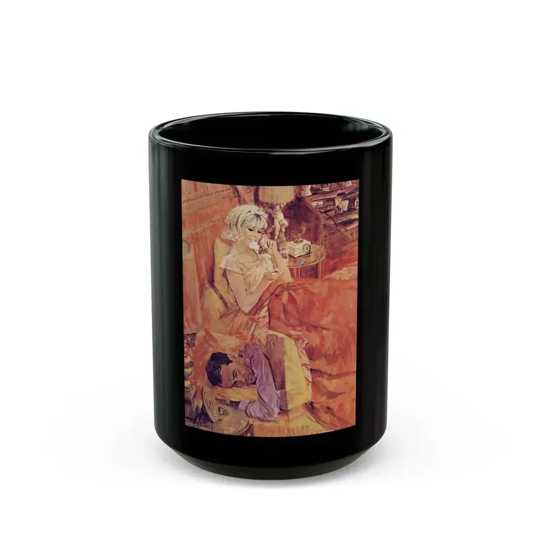 For My Possessing, Chatelaine, November 1964 - Black Coffee Mug 15oz - Go Mug Yourself