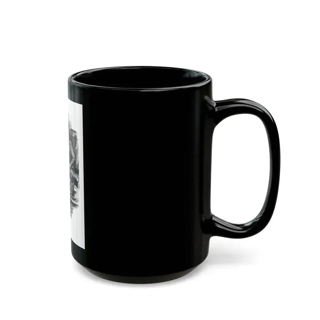 For Snow On The High Ground by Ruth Cameron Ward (1), Woman And Home, 1942 - Black Coffee Mug - Go Mug Yourself