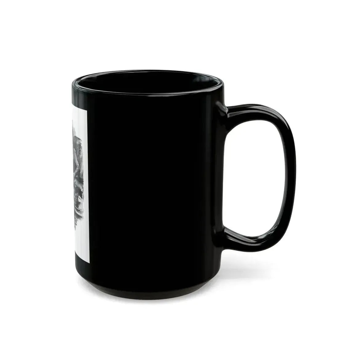 For Snow On The High Ground by Ruth Cameron Ward (1), Woman And Home, 1942 - Black Coffee Mug - Go Mug Yourself