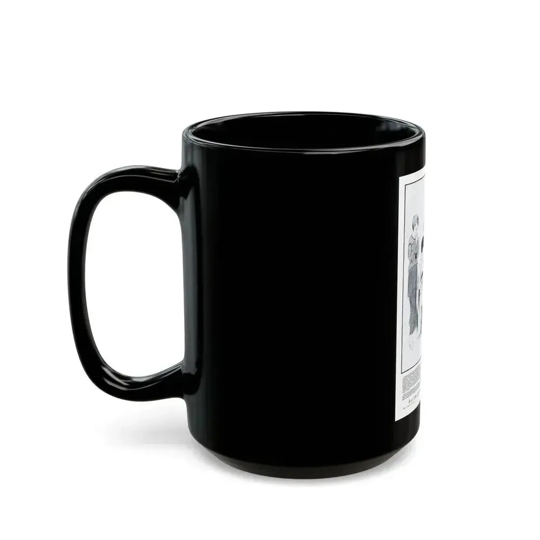 For the girl who is going away to school, Harper's Bazaar, August 1914 - Black Coffee Mug - Go Mug Yourself