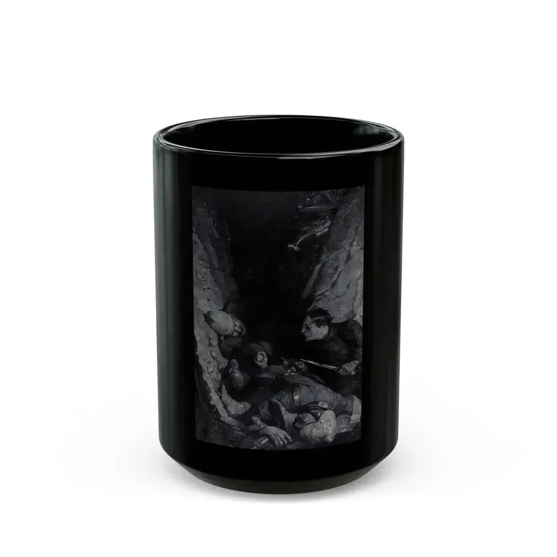For the Great Father, Scribner's magazine interior illustration, March 1917 - Black Coffee Mug 15oz - Go Mug Yourself