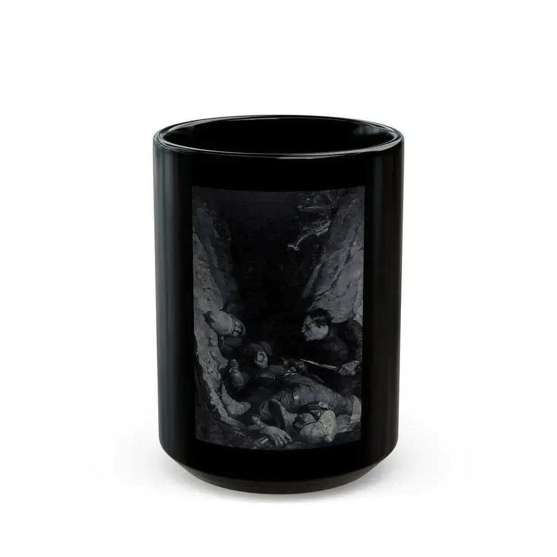 For the Great Father, Scribner's magazine interior illustration, March 1917 - Black Coffee Mug 15oz - Go Mug Yourself
