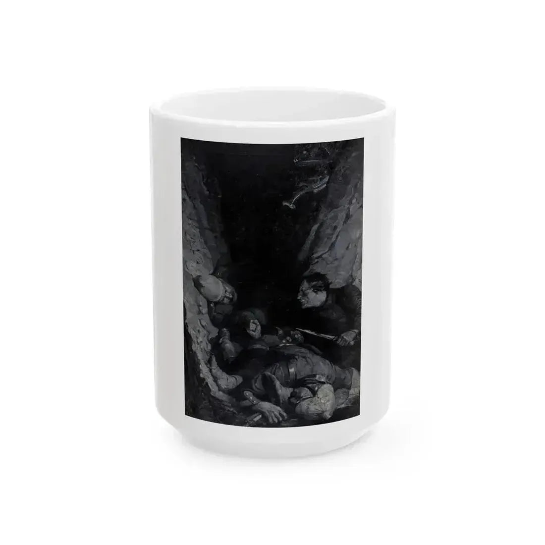 For the Great Father, Scribner's magazine interior illustration, March 1917 - White Coffee Mug 15oz - Go Mug Yourself