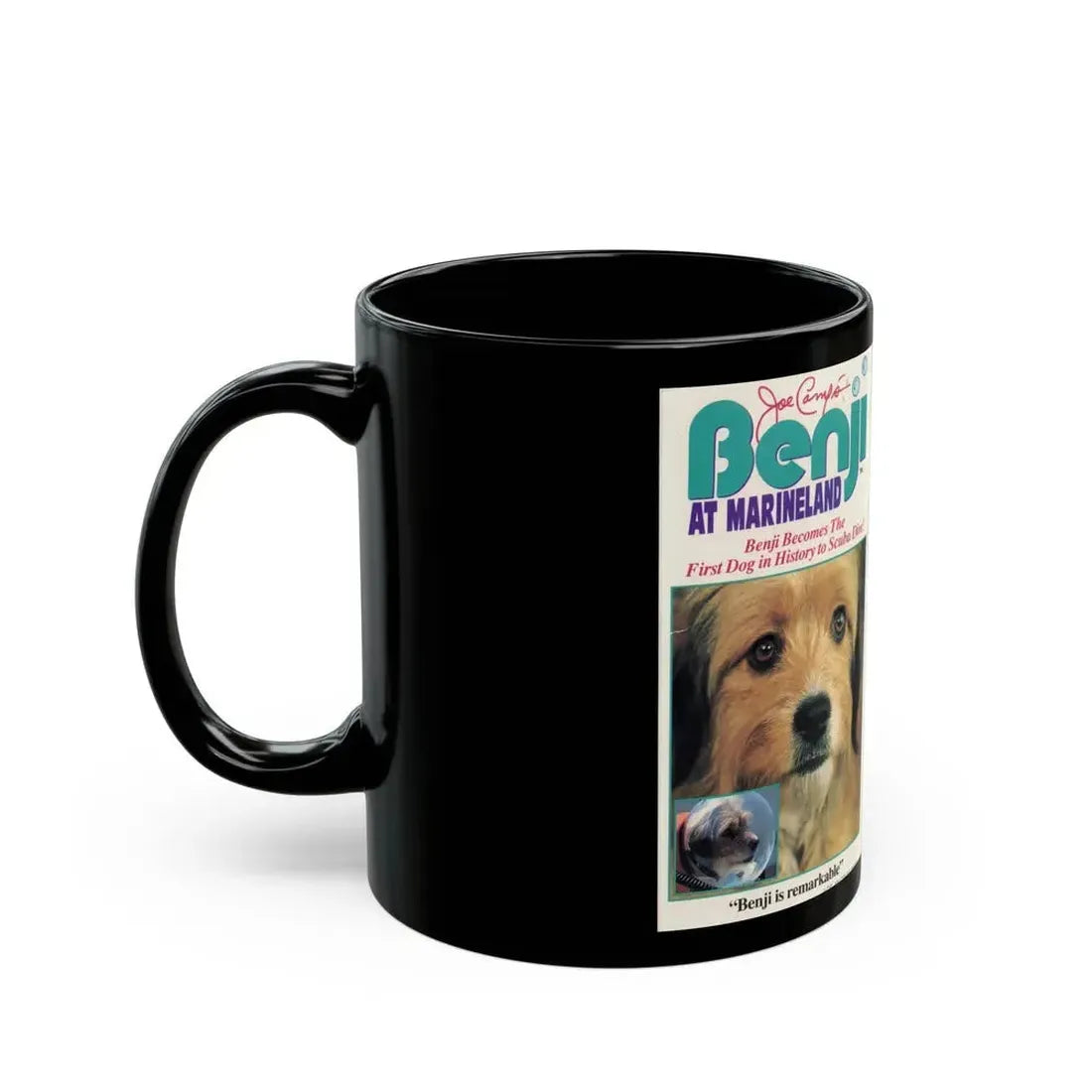FOR THE LOVE OF BENGI (VHS COVER) - Black Coffee Mug - Go Mug Yourself