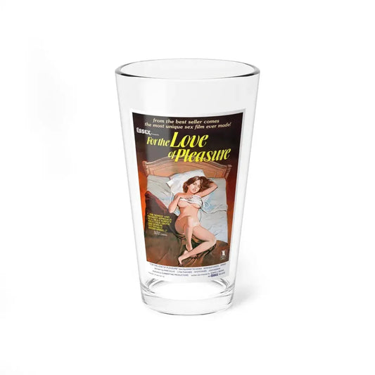 FOR THE LOVE OF PLEASURE 1979 Movie Poster - Pint Glass 16oz 16oz - Go Mug Yourself