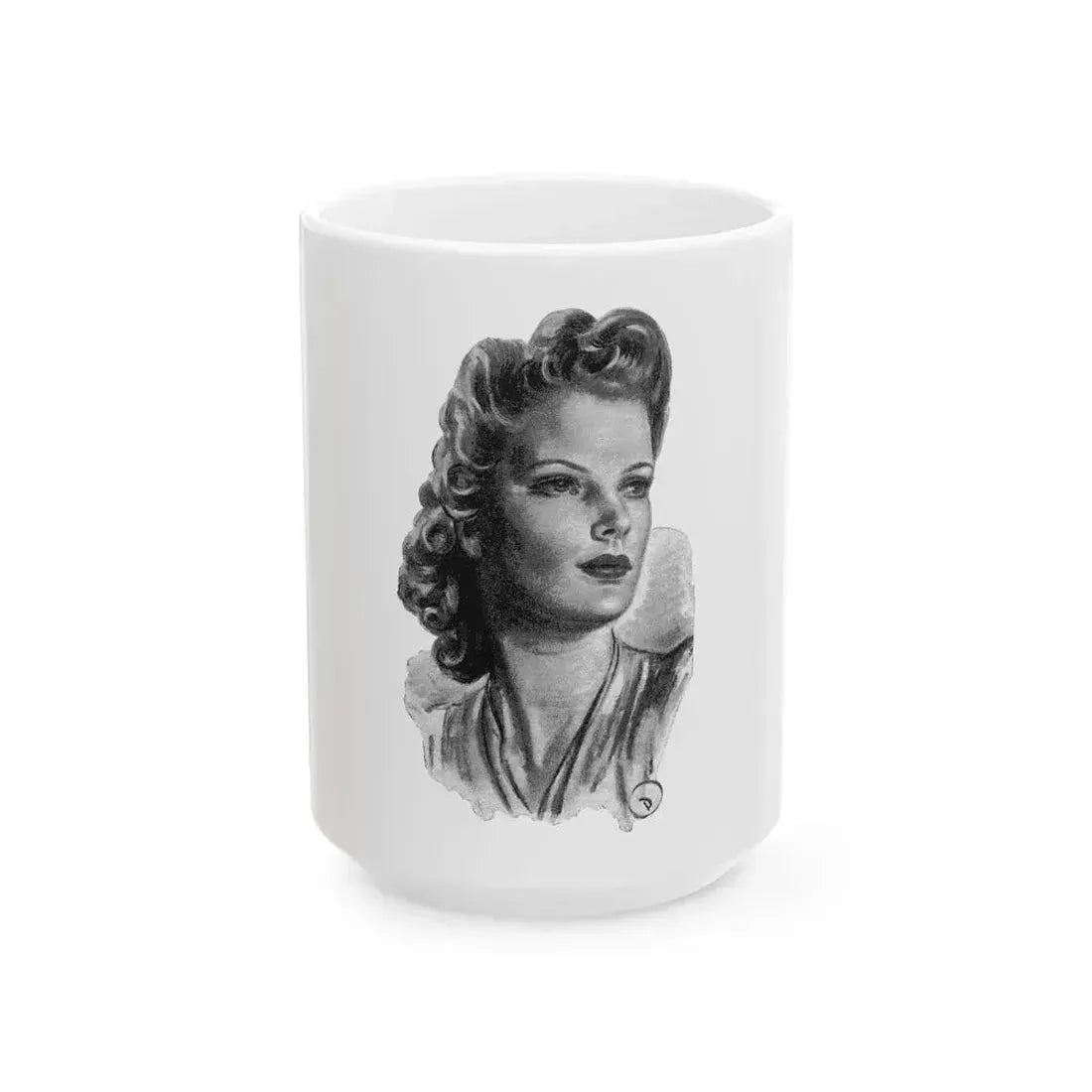 For Thursday's Child by Donald Macardle (1), Woman And Home, 1943 - White Coffee Mug 15oz - Go Mug Yourself